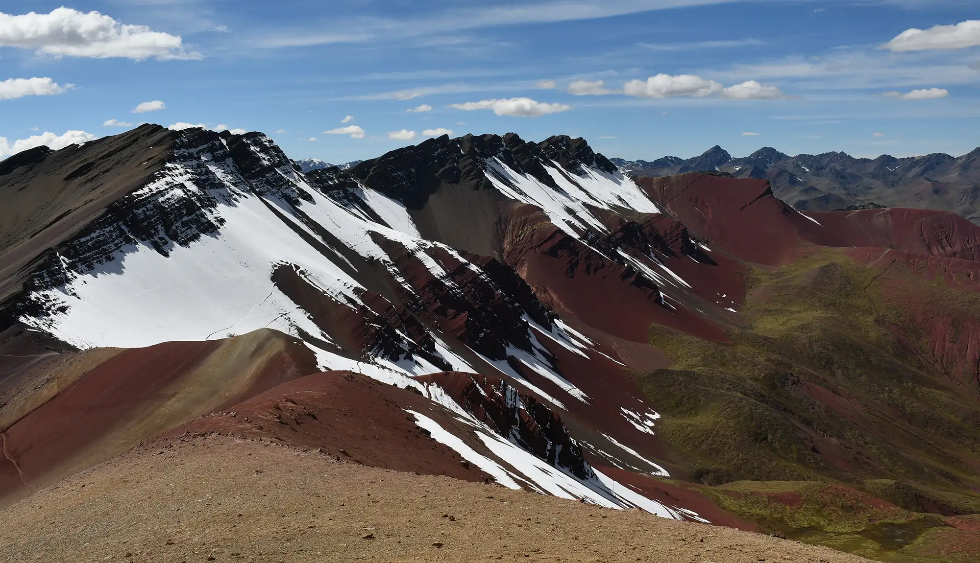 Montaña de colores